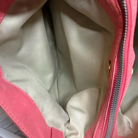 American Leather Co. Lenox Triple Entry Satchel! Preowned! - Picture 7 of 7